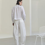 Camisa Dois Bolsos Linho