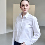 Camisa Dois Bolsos Tricoline