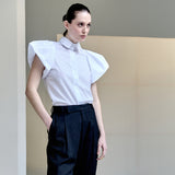 Camisa Manga Curta Balonê