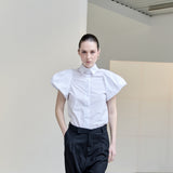 Camisa Manga Curta Balonê