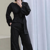 Calça Harem Tricoline